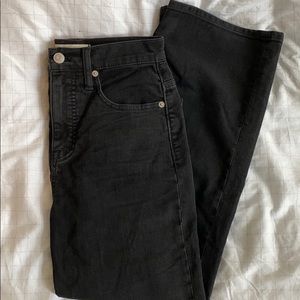 New Madewell slim wide-leg crop jeans